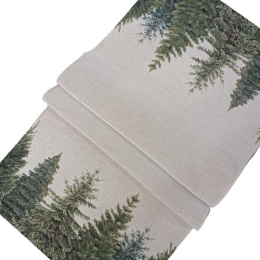 Bieżnik gobelinowy choinki TKANY 40x100