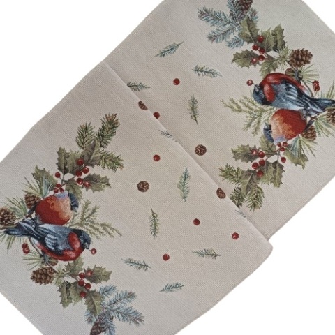 Bieżnik gobelinowy ptaszki TKANY 40x100