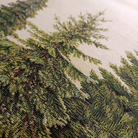 Bieżnik gobelinowy choinki TKANY 40x100