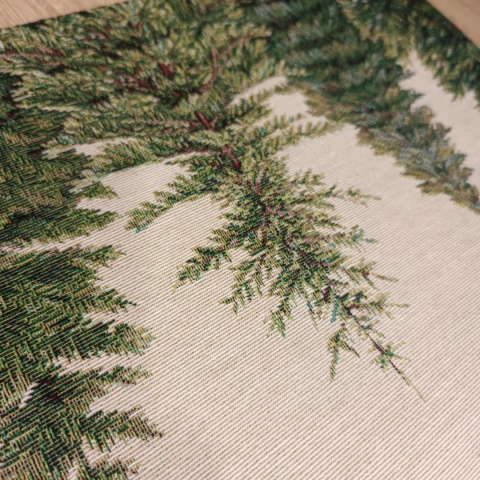 Bieżnik gobelinowy choinki TKANY 40x100