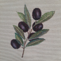 Bieżnik gobelinowy oliwki 40x100