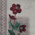 Bieżnik gobelinowy kwiaty 40x100