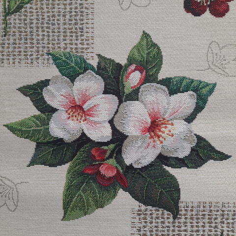 Bieżnik gobelinowy kwiaty 40x100 Bieżnik gobelinowy kwiaty 40x100