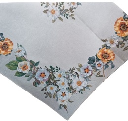 Obrus gobelinowy kwiat JAŚMINU 100x100