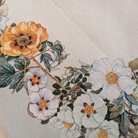 Obrus gobelinowy kwiat JAŚMINU 100x100