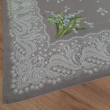 Obrus gobelinowy konwalia 100x100
