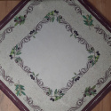 Obrus gobelinowy oliwki 100x100