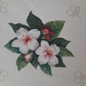Obrus gobelinowy kwiaty 100x100