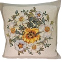 Poszewka gobelinowa kwiat JAŚMINU 45x45