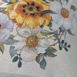 Poszewka gobelinowa kwiat JAŚMINU 45x45