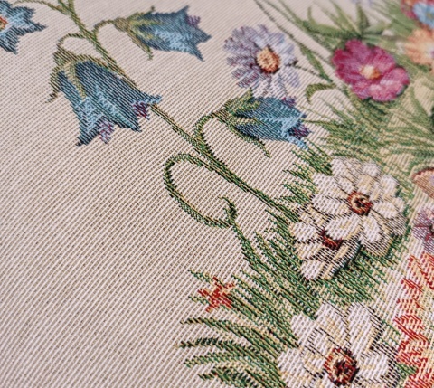 Poszewka gobelinowa WIELKANOCNA zajączki 45x45