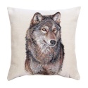 Poszewka gobelinowa wilk 45x45