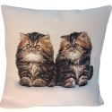 Poszewka gobelinowa kotki 45x45
