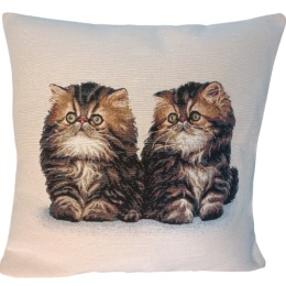 Poszewka gobelinowa kotki 45x45