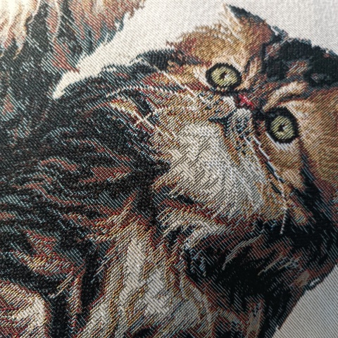 Poszewka gobelinowa kotki 45x45