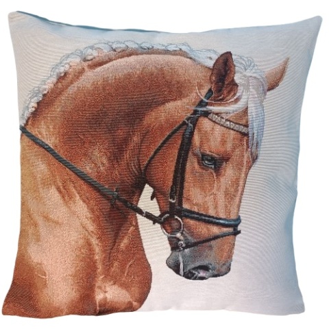 Poszewka gobelinowa koń 45x45