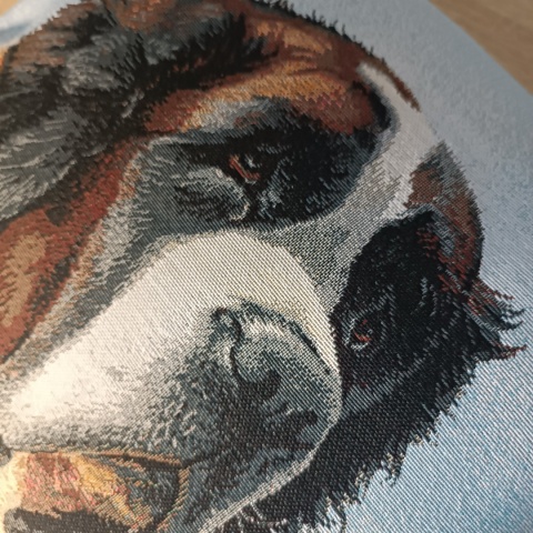 Poszewka gobelinowa bernardyn 45x45