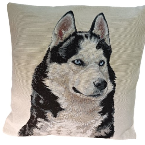 Poszewka gobelinowa husky 45x45